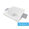Universo Gipsz süllyesztett spot lámpatest 1xGU10 120x120x60mm IP20 fehér