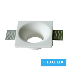 Universo Gipsz süllyesztett spot lámpatest 1xGU10 Max.35w 100x100x40mm IP20 fehér világítás
