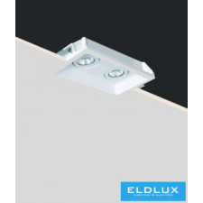 Universo Gipsz süllyesztett spot lámpatest 2xGU10 Max.35w 250x150x57mm IP20 fehér világítás