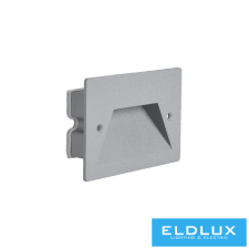 Universo Lábazati süllyesztett LED lámpa PIR-vel 3w 150lm 6500k IP65 szürke 115x80x34mm kültéri világítás
