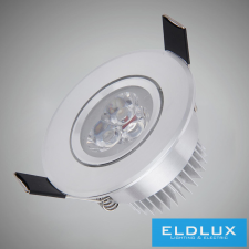 Universo mini spot lámpatest 3w 4000k 270lm 30° IP20 ∅68×32mm ezüst világítás