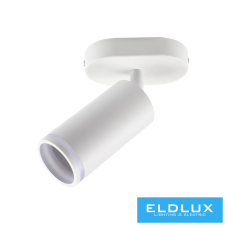 Universo Spot lámpatest 1xGU10 Max.35w IP20 D55x110x110mm Fehér világítás