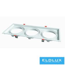 Universo Süllyesztett spot keret 3*AR111 fehér 475x175mm / kivágás 460x160mm világítás