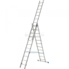  Univerzális alumínium létra, 3 x 6 fokos