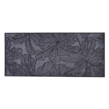  Univerzális Floral futószőnyeg antracit 67 cm x 150 cm lakástextília