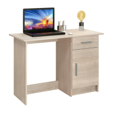 Univerzális PC asztal, sonoma tölgy, SIRISS NEW íróasztal