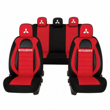  Univerzális Racing Üléshuzat Készlet, Kék-Fekete, Mitsubishi ülésbetét, üléshuzat