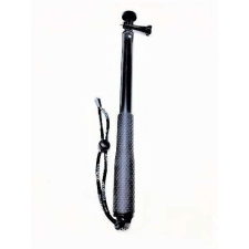 Univerzális Sportkamera Selfie bot, teleszkópos kar, 36cm-110cm, fekete sportkamera kellék