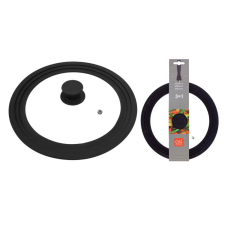  Univerzális Üvegfedő Szilikon Peremmel 3 az 1-ben - 24/26/28cm edény