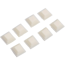 Univerzális zajcsillapító öntapadós 15 mm x 15 mm 8 darab fehér bútor