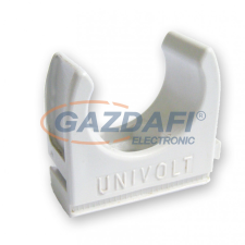 Univolt 038600 HFCL 50 Pattintóbilincs, halogénmentes, sorolható, fehér villanyszerelés