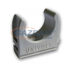 Univolt 041432 HFCL 50 Pattintóbilincs, halogénmentes, sorolható, világosszürke villanyszerelés