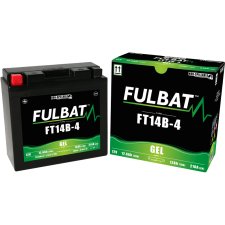 Unknown Fulbat FT14B-4 zselés, karbantartásmentes akkumulátor Unknown Elektronika Akkumulátor egyéb motorkerékpár alkatrész