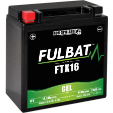 Unknown Fulbat FTX16 zselés karbantartásmentes akkumulátor Unknown Elektronika Akkumulátor egyéb motorkerékpár alkatrész