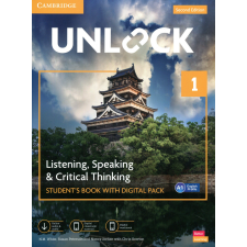  UNLOCK 2ND LIST&amp;SPEAK 1 SB+DIGITAL nyelvkönyv, szótár