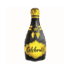 Ünnepel B&amp;C Champagne, Pezsgős üveg fólia lufi 76 cm