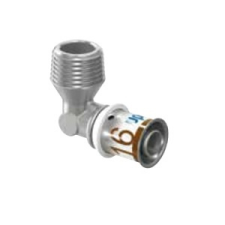 UPONOR s-press plus fém könyök 16-1/2″ km (1070532) hűtés, fűtés szerelvény