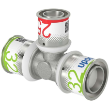 UPONOR S-Press PLUS szűkített T-idom 32-25-32 (1070583) hűtés, fűtés szerelvény