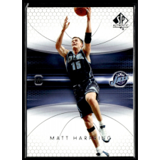 Upper Deck 2005-06 SP Authentic #87 Matt Harpring gyűjthető kártya