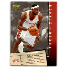 Upper Deck 2006-07 Upper Deck Rookie Debut #15 LeBron James gyűjthető kártya