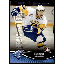 Upper Deck 2012 In The Game Heroes and Prospects #141 Lukas Sutter gyűjthető kártya