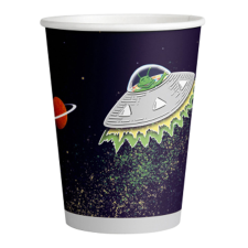 Űr Space papír pohár 8 db-os 250 ml party kellék