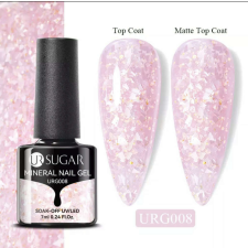 Ur Sugar Ásványos Gél Lakk - Csillogó Top Coat - 7ml lakk zselé