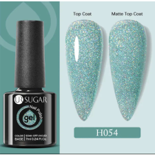  UR Sugar Csillámos Zöld Gél lakk - 7ml lakk zselé