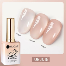 Ur Sugar Jelly Nude- Üveghatású Gél Lakk URJ018 lakk zselé