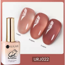 Ur Sugar Jelly Nude- Üveghatású Gél Lakk URJ022 lakk zselé
