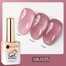 Ur Sugar Jelly Nude- Üveghatású Gél Lakk URJ025 lakk zselé