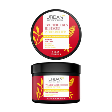 URBAN CARE Twisted Curls Hibiscus & Shea Butter Intensive Hajmaszk 230 ml hajbalzsam