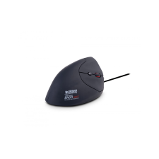 URBAN FACTORY Ergo Next Vezetékes Ergonomikus Vertikális Egér - Fekete (EMR01UF-N) egér