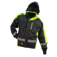 Urgent Bright Y-8365 Láthatósági Téli Munkáskabát - 2XL