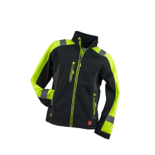 Urgent GL-8364 softshell kabát - sárga láthatósági ruházat