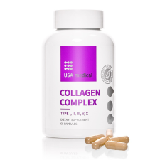 USA Medical Kollagén-komplex kapszula 5 típusú collagen vitamin és táplálékkiegészítő
