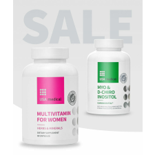 USA Medical Multivitamin nőknek + Mio Inozitol 60 + 60 db vitamin és táplálékkiegészítő