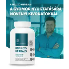 USA Medical Refluxo Herbals kapszula 90 db vitamin és táplálékkiegészítő