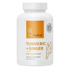 USA Medical Turmeric+Ginger, kurkuma (curcumin) és gyömbér kapszula 60 db