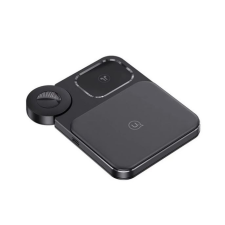 USAMS asztali töltőállvány 3in1 (15W, MagSafe,wireless, Apple Watch töltő ) fekete (CD190WXC01) mobiltelefon kellék