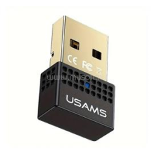 USAMS bluetooth adapter (USB, v5.3) FEKETE (US-ZB285) kábel és adapter