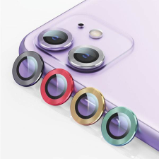 USAMS Camera Lens edzett üveg iPhone 11 Pro kameralencsére fém kerettel szürke BH571JTT01 (US-BH571) mobiltelefon kellék
