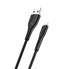 USAMS SJ364USB01 Lightning Charging Cable 1m Black kábel és adapter