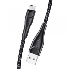 USAMS SJ393USB01 Micro-USB töltő és adat kábel fekete (SJ393USB01) kábel és adapter
