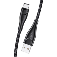 USAMS U41 Type-C Braided Data and Charging Cable 3m Black kábel és adapter