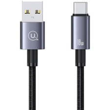USAMS USB USB-C 3A kábel 0.25m gyors töltő acél SJ680USB01 (US-SJ680) mobiltelefon kellék