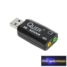 USB külső hangkártya 5.1 soundcard egyéb hálózati eszköz