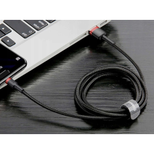  USB-USB-C Baseus Cafule 3A kábel 0,5 m (piros-fekete) kábel és adapter