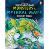 Usborne Publishing Ltd Build Your Own Monsters and Mythical Beasts Sticker Book | Gong Studios