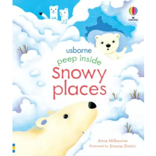 Usborne Publishing Ltd Peep Inside Snowy Places | Anna Milbourne egyéb könyv